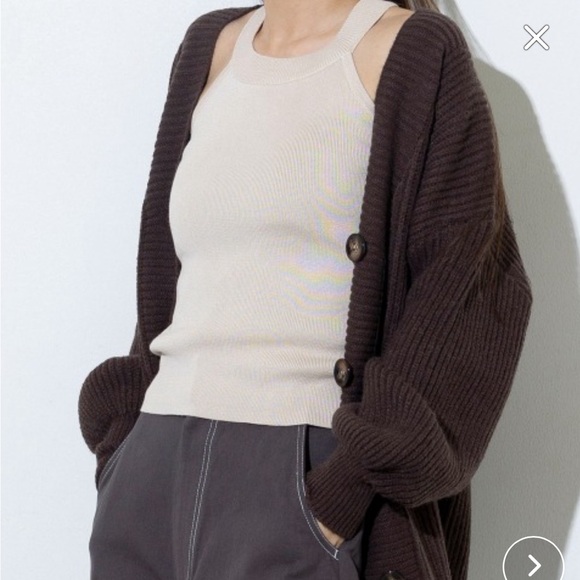 Sen Tokyo Drop Shoulder Knit Cardigan - Picture 5 of 5